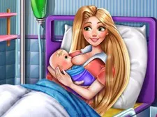 Goldie Princess Mommy Birth game background