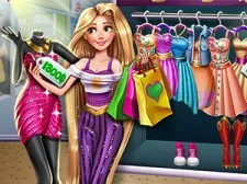 Goldie Princess Realife Shopping game background