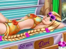 Goldie Princess Tanning H5 game background