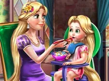 Goldie Princess Toddler Feed game background