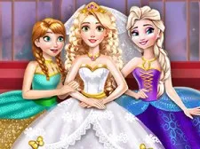 Goldie Princess Wedding H5 game background