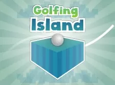 Golfing Island game background