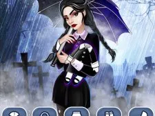 Gothic Dress Up game background