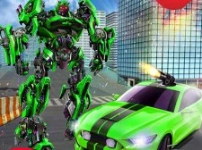 Grand robot carro transformar 3D jogo