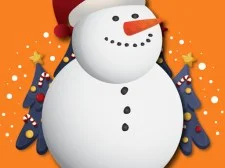 Gravity Snowman Christmas game background