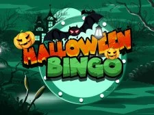 Halloween Bingo game background