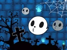Halloween Ghost Balls game background
