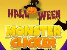 Halloween Monster Clicker game background