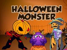 Halloween Monster game background