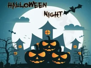 Halloween Night Jigsaw game background