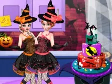 Halloween Party Cake game background