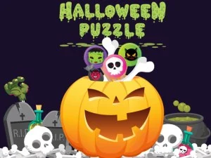 Halloween Puzzle game background