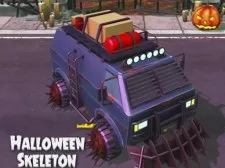 Halloween Skeleton Smash game background