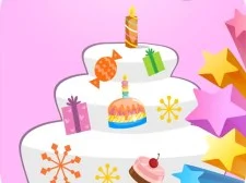 Grattis på födelsedagen tårta inredning