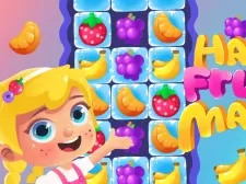 Happy Fruits Match3 game background