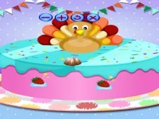 Happy Thanksgiving Cake Master game background