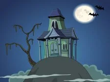 Haunted House Hidden Ghost game background