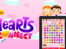 Hearts Connect game background