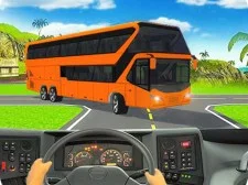 Jeu de simulation de bus de bus lourd game background