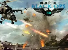 Helicopter Black Ops 3D game background
