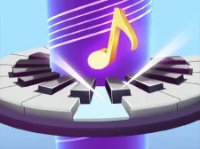 Helix Jump Piano game background
