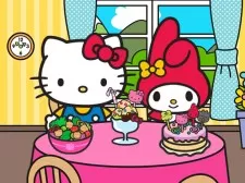 Hello Kitty And Friends Restaurant game background