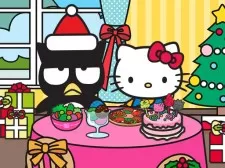 Hello Kitty And Friends Xmas Dinner game background
