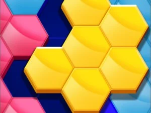 Hexa puslespil game background