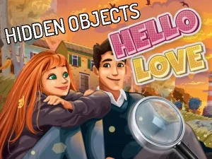 Hidden Objects Hello Love game background