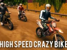 High Speed Crazy Bike game background