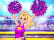 HighSchool Cheerleader Dressup game background