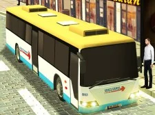Highway Bus Driver Simulator game background
