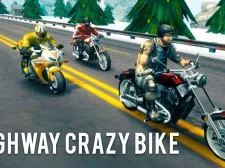 Highway Crazy Bike game background