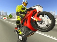 Highway Motorcycle game background