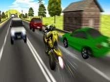 Highway Rider Motorcycle Racer 3D game background