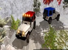 Hill Spår Jeep Driving Game