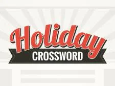 Holiday Crossword game background