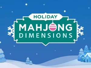 Holiday Mahjong Dimensions game background