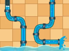 Home Pipe Water Puzzle game background