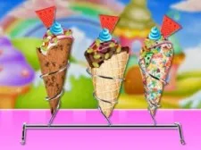 Homemade Ice Cream Cooking game background