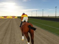 Horse Ride Racing game background