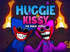 Huggie & Kissy The magic temple game background