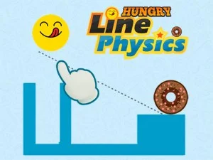 Hungry Line Physic game background