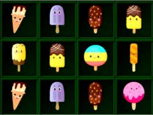 Ice Cream Puzzles game background