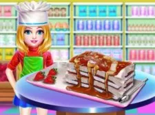Ice Cream Sandwich Cake game background