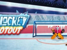 Ice Hockey Shootout game background