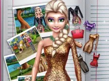 Ice Princess Doll Creator game background
