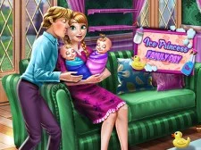 Ice Princess Family Day game background