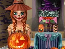 Ice Princess Halloween Costumes game background