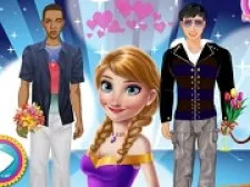 Ice Princess Love Proposal game background